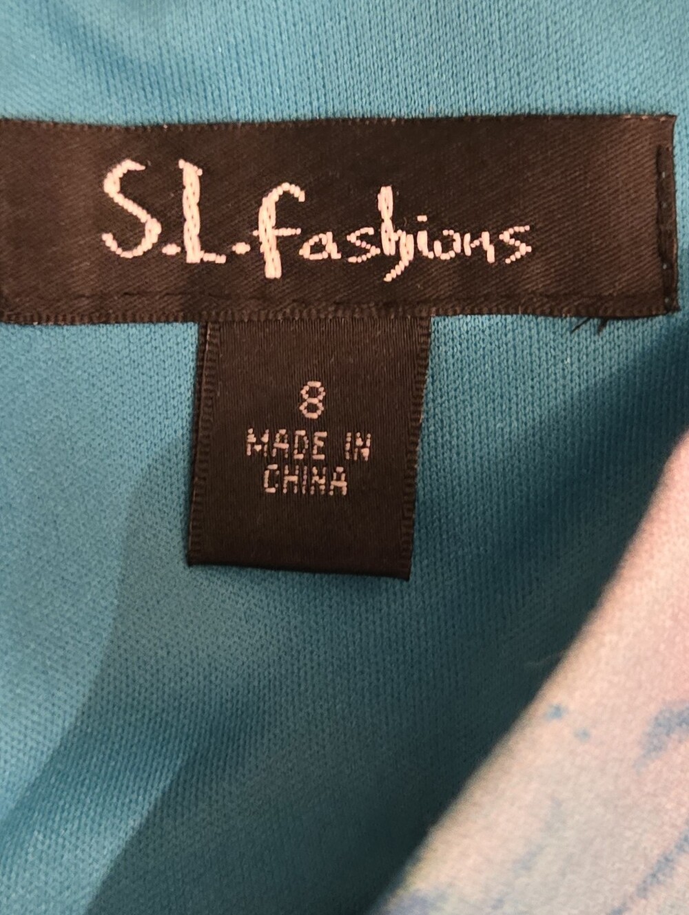 S.L. Fashions Size 8 dress - Picture 3 of 4